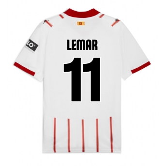 Girona Thomas Lemar #11 Tricou Fotbal Replică 2025-26 Barbati Acasa